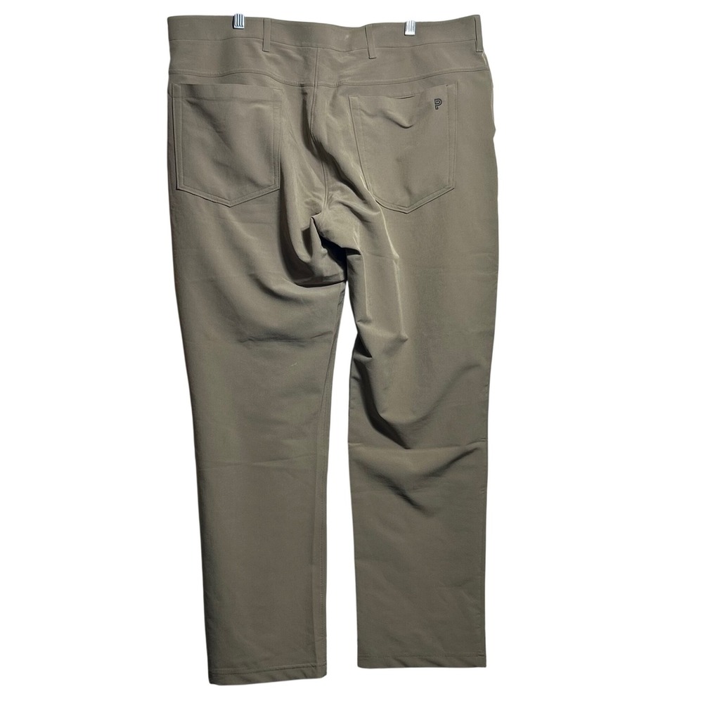 Public Rec Workday Pants Khaki Tan Straight Leg Mens 40x32 Stretch Performance - Picture 4 of 8